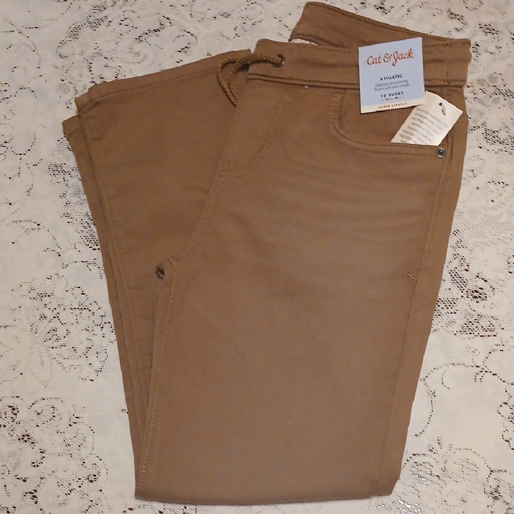 Cat & Jack Tan Casual Pants zs.HUSKEY 10